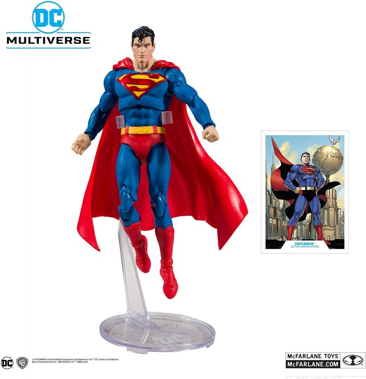 Фигурка McFarlane DC Multiverse Superman: Супермен Comics #1000 Action Figure