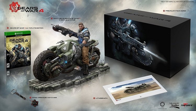 Колекційне видання Gears of War 4: Collector's Edition (Includes Ultimate Edition SteelBook + Season Pass) - Xbox One