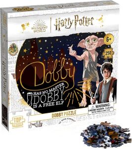 Пазл Winning Moves Гаррі Поттер Доббі Harry Potter Dobby Puzzle (250 деталей) Пазл Winning Moves Гаррі Поттер Доббі Harry Potter Dobby Puzzle (250 деталей)