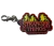 Брелок Stranger Things Дуже дивні справи Logo Keychain ABS пластик 4 см. Брелок Stranger Things Очень странные дела Logo Keychain ABS пластик 4 см.