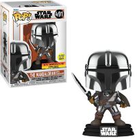 Фігурка Funko Star Wars: Mandalorian with Darksaber Фанко Мандалорець Темний меч (Glow, Exclusive) 491 Фігурка Funko Star Wars: Mandalorian with Darksaber Фанко Мандалорець Темний меч (Glow, Exclusive) 491
