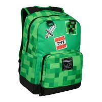 Рюкзак Майнкрафт Minecraft Survival Badges Kids Backpack (Green, 17