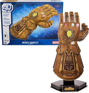 Пазл 4D Build Marvel Infinity Gauntlet puzzle 3D картон Рукавичка нескінченності 142 шт. Пазл 4D Build Marvel Infinity Gauntlet puzzle 3D картон Рукавичка нескінченності 142 шт.