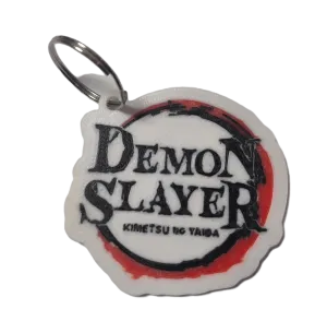 Брелок Demon Slayer Logo Keychain ABS пластик Клинок, що розсікає демонів 6 см. Брелок Demon Slayer Logo Keychain ABS пластик Клинок, що розсікає демонів 6 см.