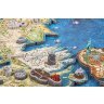 4D пазли Game of Thrones - Cityscape 4D Westeros and Essos Puzzle (891 Piece)