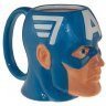 Чашка Avengers - Captain America Marvel Molded 16 oz. Mug