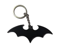 Брелок Batman Logo Keychain ABS пластик Бетмен Логотип чорний 8 см. Брелок Batman Logo Keychain ABS пластик Бетмен Логотип чорний 8 см.
