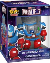 Фігурка Funko Bitty Bot Captain America Mech фанко Капітан Америка (15 см.) Фігурка Funko Bitty Bot Captain America Mech фанко Капітан Америка (15 см.)