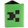 Гаманець JINX Minecraft - Pocket Creeper Tri-Fold Nylon Wallet