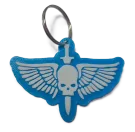 Брелок WarHammer Space Marines Keychain ABS пластик Вархаммер Ультрамарини 6 см. Брелок WarHammer Space Marines Keychain ABS пластик Вархаммер Ультрамарини 6 см.